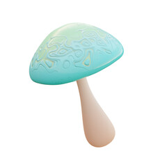 Mushroom 3D Icon