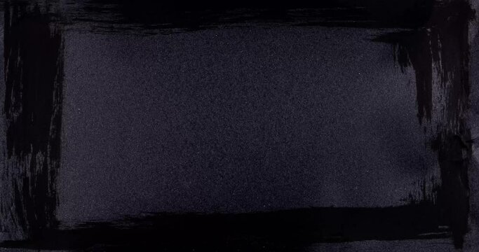 Dark Paper with Black Grunge Border - Artistic Animated Background