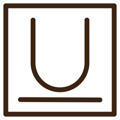 web business editing outline icon