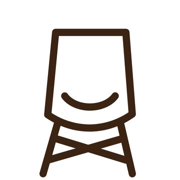 recommend clip art: furniture office room interior chair outline icon