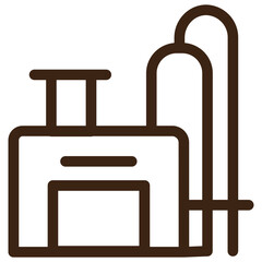 construction property estate outline icon