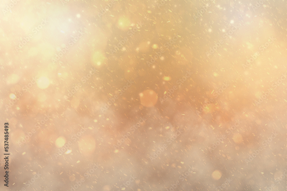 Poster color abstract background, bokeh lights.