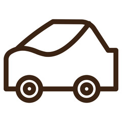 car transport automobile outline icon