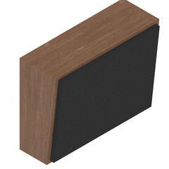 3d rendering illustration of an intercom speaker