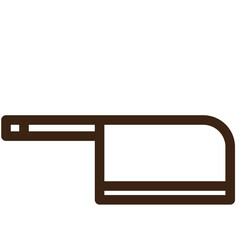 kitchen knife tools outline icon