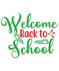 Back To School Svg, Back to School Svg Bundle, School SVG, Back To School Shirt,Cut Files, Clipart Svg Dxf Eps Png Silhouette Cricut Cut File Commercial Use