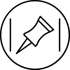 Push Pin Icon