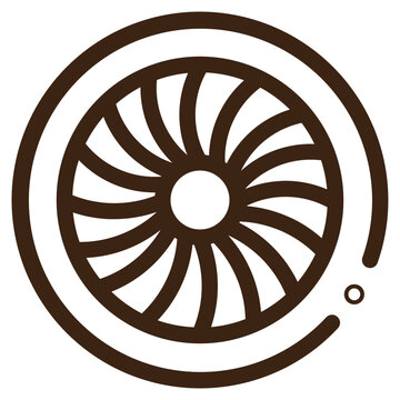 recommend clip art: repair tool turbine outline icon