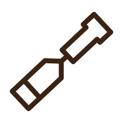 builder tools constructions outline icon