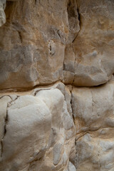 Abstract nature texture. Rock surface or Beige mountain. Natural material background. Rock climbing backdrop, copy space