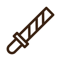builder tools constructions outline icon