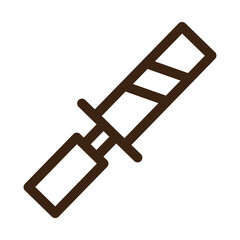 builder tools constructions outline icon