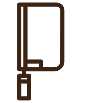 brown saw icon clip art preview
