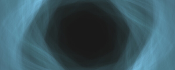 blue smoke circle hole background