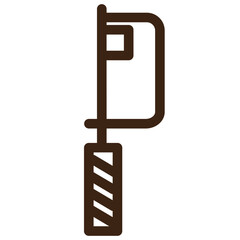 builder tools constructions outline icon