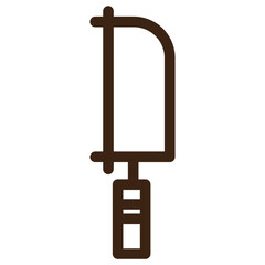 builder tools constructions outline icon