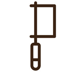 builder tools constructions outline icon