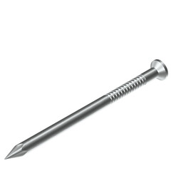 3d rendering illustration of an iron nail