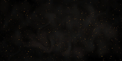 Fototapeta na wymiar Stars and stardust in an infinite universe. a twinkling star on a background of dark space. vector