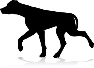 Dog Silhouette Pet Animal