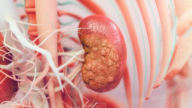Cancer formation on kidney | Growing cancer | Kidney health