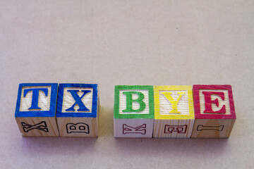 The term TX BYE isolated