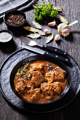 Flemish Stew, carbonnade, meet stew in bowl