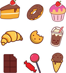 Sweet food and bakery are very tasty.