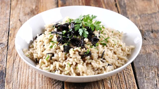 risotto with mushroom