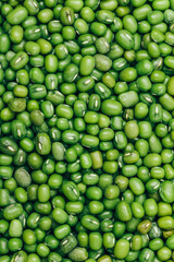 Green Gram Mung Beans background.