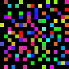 abstract background with squares