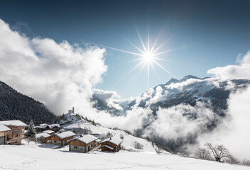 Paysage de Savoie- France