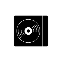 Cd Player icon design template vector illustration