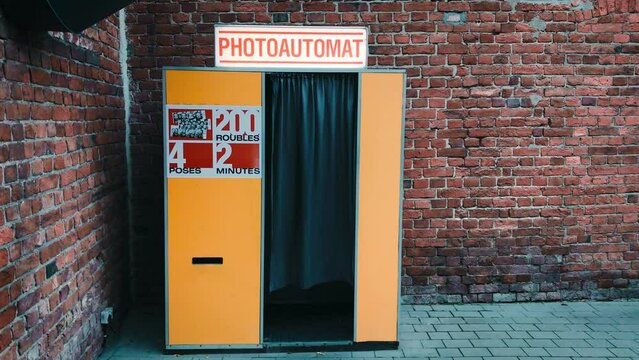 Photo Automatic Booth Series Pictures Vintage Fun Memory