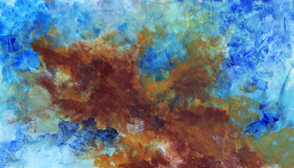 abstract watercolor painting