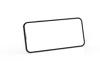 Smartphone. Mobile phone Template. Telephone 3d