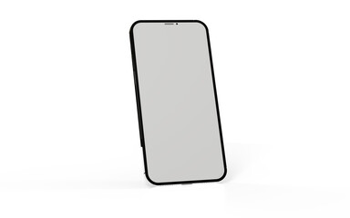 New realistic mobile phone smartphone mockup