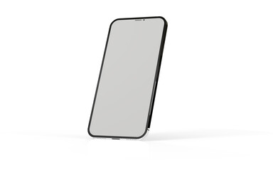 New realistic mobile phone smartphone mockup