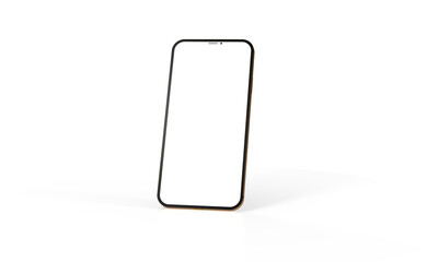 New realistic mobile phone smartphone mockup