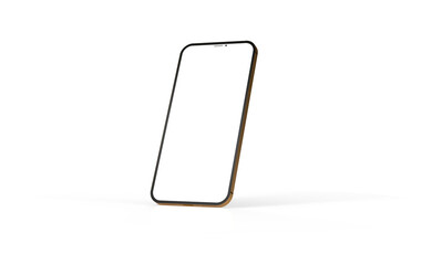 New realistic mobile phone smartphone mockup