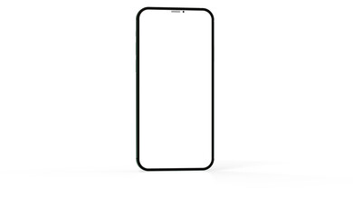 Modern frameless smartphone Mock up