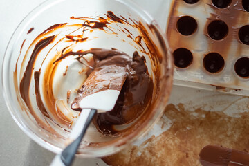 Delicious homemade cookies. Baked pastry, sugar dessert
