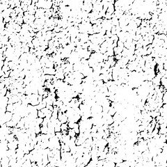 Grunge texture with scratches on a white background, vector illustration