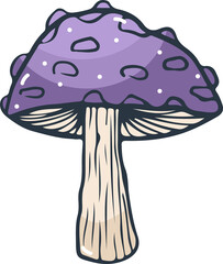 mushroom  clipart illustration fungus