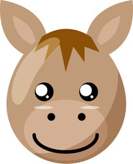 Donkey paint easter egg