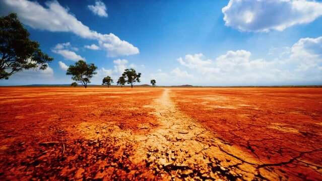 drought land without any water