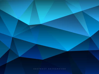 modern blue paper cut texture abstract background