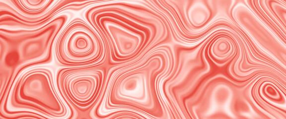 Pink background with focus. Pink liquid background. Soft blurred abstract pink roses background. Liquify painted background. Brush stroked painting. Colorful marble texture. Papercut style liquid Bg.