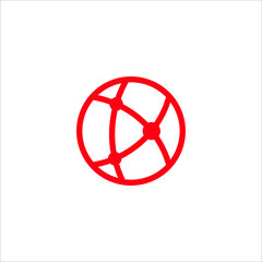 circle connection circuit board logo