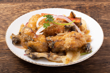 牡蠣のアヒージョ